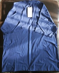 Authentic GUCCI Jumbo GG New w/Tag Blue, peach orange and white 2Xl T-shirt
