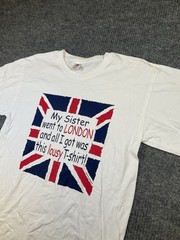 Vintage Went To London And I Got This Lousy T Shirt 90s Fruit Of The Loom