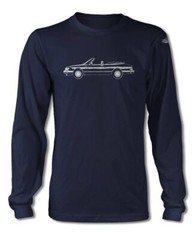Saab 900 Turbo Convertible T-Shirt – Long Sleeves – Side View