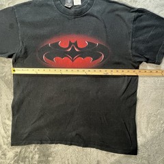 Vintage 1996 DC Comics Batman & Robin Superhero Movie Promo T-Shirt USA Size XL