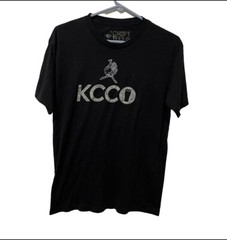 Chive Tees Shirt Men Black Large Cotton Poly Blend Lightweight Casual Crew Neck