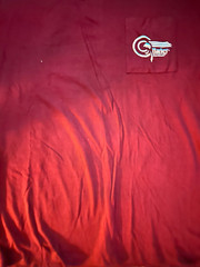 VINTAGE-T-SHIRT HARLEY, INDIAN,BIKER – X-LARGE OFFICICALLY LICENSED. Burgandy