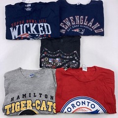 Wholesale Lot of 30 Men’s Sports Short Sleeve Tee Shirt All Sizes