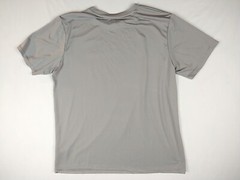 US Polo Assn. Gray T-Shirt (Men Size L Large) USPA Polyester Flag Sports
