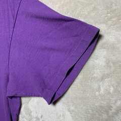 Vintage 90s Hanes Beefy T-Shirt Large (fits S/M) Workout Beach Colorful Fun USA