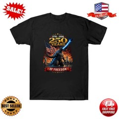 Monster Japanese 250 Years 1776 2026 4th of July T-Shirt