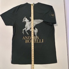 Andrea Bocelli Pegasus 30th Anniversary T-Shirt Size Large