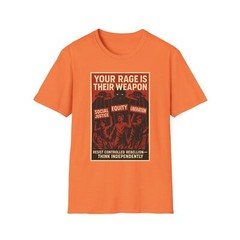 Your Rage Is Their Weapon Shirt, America First Anti-Globalist Tee, Red Pill Tee