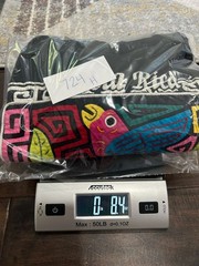 Costa Rica Arte Kuna Large Black Handmade Colorful Bird T-Shirt Creativecore