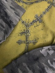 Valelives men’s medium yellow/camo thermal worn twice