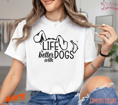 Unisex Cute Dog Lover T SHIRT,T shirt women,T shirt men,T shirt vintage Mom Dad