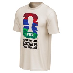 T-shirt Logo World Cup 2026, Cottton T-Shirt