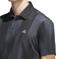 New Adidas Ultimate 365 Mesh Radiant Polo Shirt Grey Six/Black JL5281