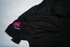 KELLY’S OF CORNWALL Mens Black t-shirt ICE CREAM Nestle Cadbury Awdis, Size M