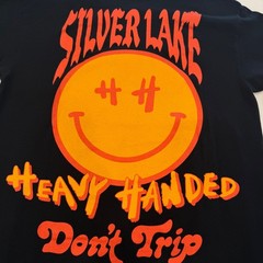 Free & Easy x Heavy Handed Silver Lake Dont Trip Graphic T-Shirt Black Medium