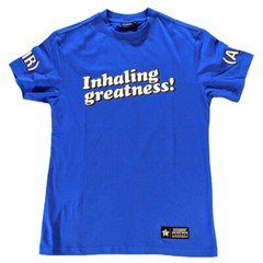 Tee to Match Air Jordan 1 Retro “Royal Toe” Sport Blue Inhaling Greatness! (AIR)