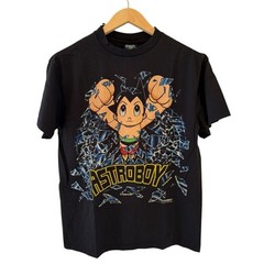 Vintage 1952 Astro Boy Shattered Glass REPRINT Changes T-Shirt Sz Large