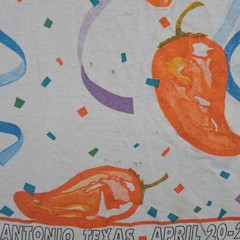 Vintage 1990 San Antonio Fiesta Festival Distressed Shirt Size Large