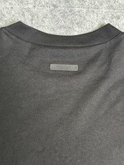 Fear of God Essentials University Logo T-shirt Black Mens Size XL Brand NEW! NWT