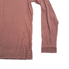 The North Face T Shirt Medium Men’s Brown Cotton Long Sleeve Walking Hiking