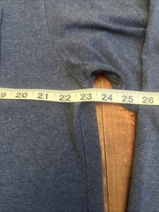 Carhartt Original Long Sleeve Pocket Tee Large Tall Blue Heather Color