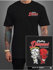 streetwise Inner Demons Graphic T-Shirt Black & Gray M-5XL