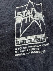 Vintage Star Trek Changes Shirt Mens XL Black USS Enterprise Graphic Tee 90s