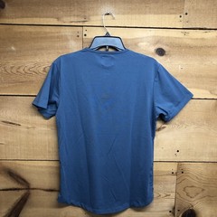 Cuts Curve Hem LOT OF 2 1/4 Button Crew Neck T-Shirt Mens Size Medium Stretch
