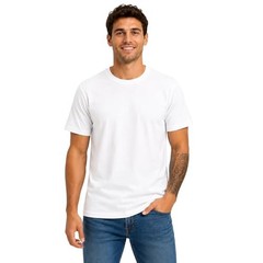 T Shirts for Men | Mens Crew Neck Soft Tee Shirts Medium 1 Pack of 1 – White