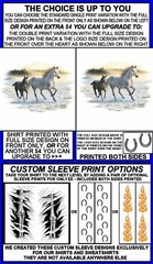 BEAUTIFUL WILD ANDALUSIAN MUSTANG MORGAN HORSE COLT LONG SLEEVE T-SHIRT AB352