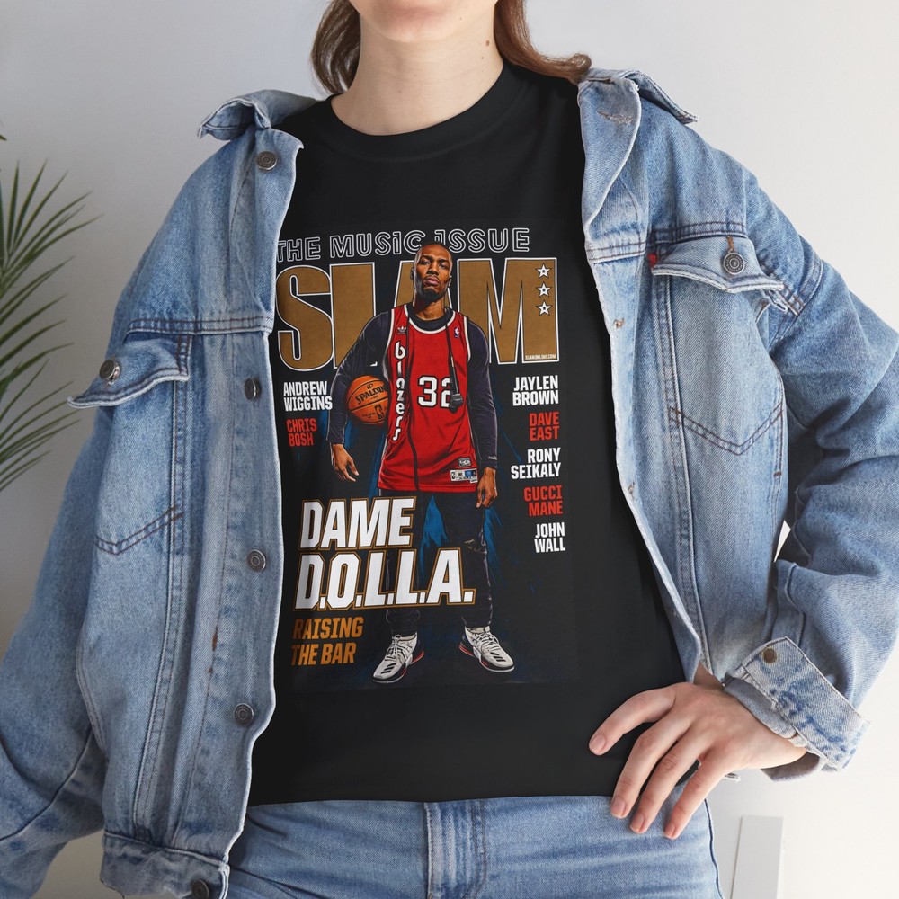DAMIAN LILLARD TRIBUTE SLAM VARIANT COVER UNISEX T SHIRT