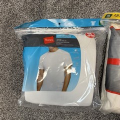 Hanes Mens 2 Pack Crew Neck T-Shirts Size XL Cool Comfort Tagless 11 Shirts