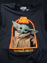 Star Wars Baby Yoda Mandalorian T-Shirt Size XL