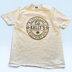 Kelly’s Westport Inn Kansas City Shirt Mens Large White Irish Pub Bar MV Sport