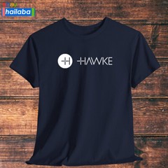 Hawke Optics Guns Firearms Logo Black/Navy/Grey/White/Orange T-Shirt S-5XL