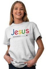 Christian Faith Jesus Seek and Ye Shall Find Womens or Mens Crewneck T Shirt Tee