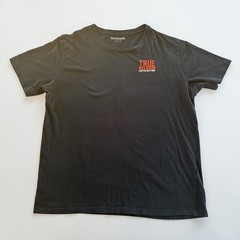 True Religion Multi-Logo Collage Graphic Black T-Shirt