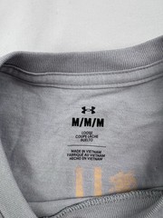 Under Armour Glendale Prep Football 2025 T-Shirt Men M Gray Athletic NWT