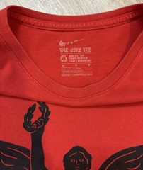 Nike Greek Goddess Of Victory Long Sleeve T-Shirt Size Medium Red RARE