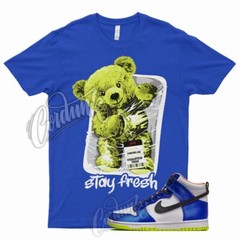 STAY T Shirt for N Dunk High Blue Satin Racer Atomic Green Royal Griffey 1