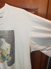 Vtg Cashing In Tapped OUT Distressed Art Alternative Grunge Band T Shirt XL