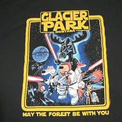 Buckle-Down Men’s Black Star Wars Graphic Logo T-Shirt Crew Neck Cotton XL