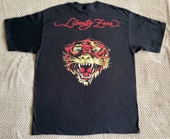 Liberty Zone Tiger Yazbek 100% Cotton Double-Sided Graphic T-Shirt Large