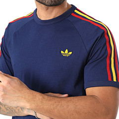 NEW MEN’S ADIDAS ORIGINALS 3-STRIPES CALIFORNIA TEE SHIRT ~SIZE 2XL #KC86