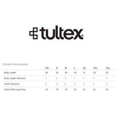 Tultex 207 Men’s Poly-Rich V-Neck T-Shirt