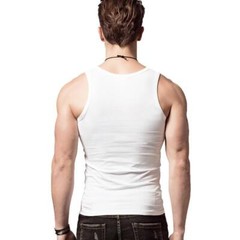 3Pcs Camiseta Sin Mangas De Algodón Para Hombres Chaleco Muscular Ropa Interior