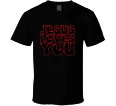 Jesus Loves You Christian Church God Revolution Groovy Bible Gift Funny Tie Dye