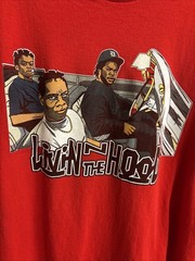 Nocturnal Clothing T-shirt Mens 2XL Red Short Sleeves &Hip Hop, R&B CD Lot Of 12