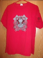 monopoly guy roulette wheel are you a player red XL t shirt