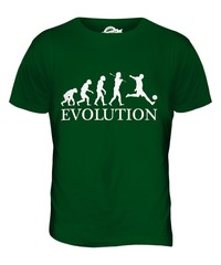 FUßBALL EVOLUTION DES MENSCHEN HERREN T-SHIRT TEE SHIRT XS S M L XL 2XL 3XL 4XL